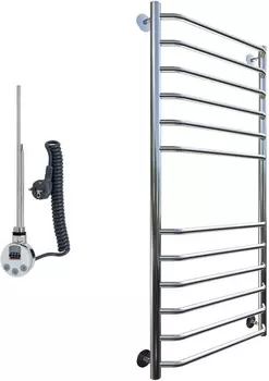 Полотенцесушитель электрический Тругор Браво эл ТЭН 2 ЛЦ4 120x50 Браво2/элТЭН12050