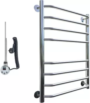 Полотенцесушитель электрический Тругор Браво эл ТЭН 2 ЛЦ4 80x40 Браво2/элТЭН8040