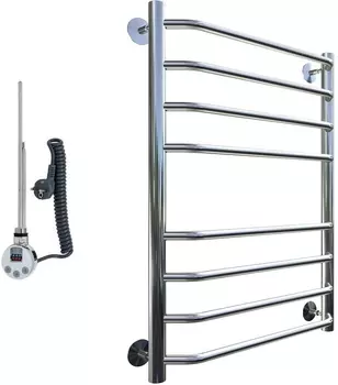 Полотенцесушитель электрический Тругор Браво эл ТЭН 2 ЛЦ4 80x60 Браво2/элТЭН8060