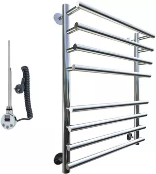 Полотенцесушитель электрический Тругор Дебют эл ТЭН 2 ЛЦ23 80x40 Дебют2/элТЭН8040