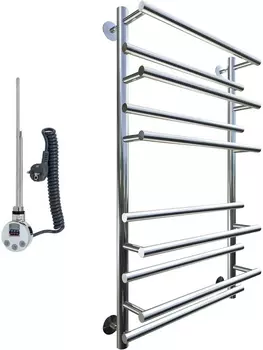 Полотенцесушитель электрический Тругор Гамбит эл ТЭН 2 ЛЦ24 100x50 Гамбит2/элТЭН10050