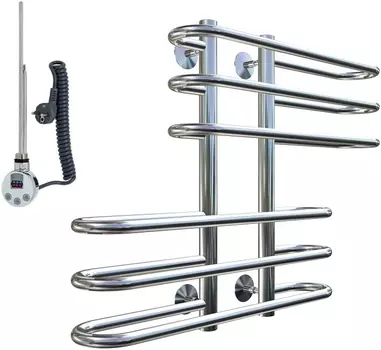 Полотенцесушитель электрический Тругор Грация эл ТЭН ЛЦ7 60x60 Грация/элТЭН6060