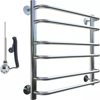 Полотенцесушитель электрический Тругор Идеал эл ТЭН 3 ЛЦ5 60x40 Идеал3/элТЭН6040