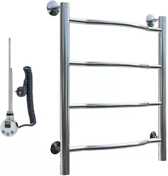 Полотенцесушитель электрический Тругор Лотос эл ТЭН 1 ЛЦ28 60x50 Лотос1/элТЭН6050