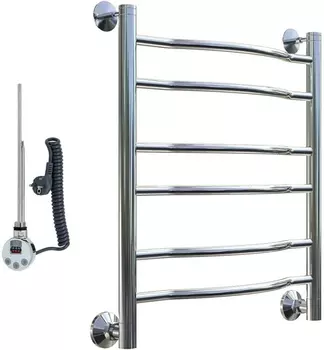 Полотенцесушитель электрический Тругор Лотос эл ТЭН 3 ЛЦ28 60x50 Лотос3/элТЭН6050