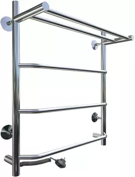 Полотенцесушитель электрический Тругор Пэк 6 60x50, с полкой Пэк6П60х50