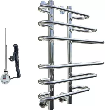 Полотенцесушитель электрический Тругор Парус эл ТЭН ЛЦ7нов 60x60 Парус/элТЭН6060