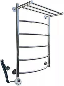 Полотенцесушитель электрический Тругор Приоритет эл ТЭН 1 П ЛЦ2 80x40 Приоритет1/элТЭН8040П