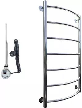 Полотенцесушитель электрический Тругор Приоритет эл ТЭН 1 ЛЦ2 100x60 Приоритет1/элТЭН10060