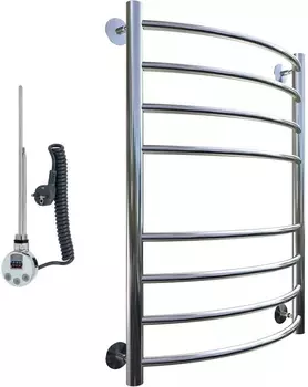 Полотенцесушитель электрический Тругор Приоритет эл ТЭН 2 ЛЦ2 80x40 Приоритет2/элТЭН8040