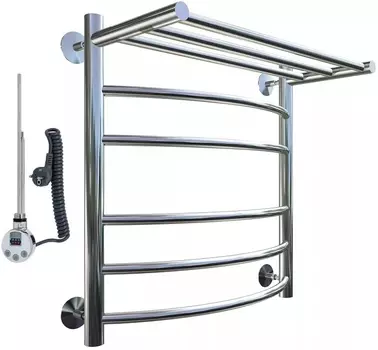 Полотенцесушитель электрический Тругор Приоритет эл ТЭН 2 П ЛЦ2 60x40 Приоритет2/элТЭН6040П