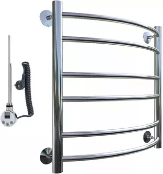 Полотенцесушитель электрический Тругор Приоритет эл ТЭН 3 ЛЦ2 60x40 Приоритет3/элТЭН6040