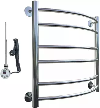 Полотенцесушитель электрический Тругор Приоритет эл ТЭН 3 ЛЦ2 60x50 Приоритет3/элТЭН6050