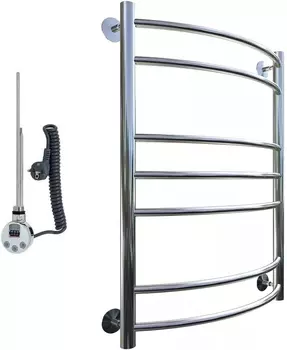 Полотенцесушитель электрический Тругор Приоритет эл ТЭН 3 ЛЦ2 80x50 Приоритет3/элТЭН8050