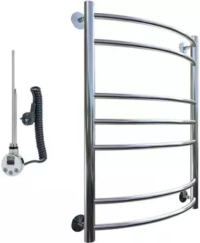 Полотенцесушитель электрический Тругор Приоритет эл ТЭН 3 ЛЦ2 80x60 Приоритет3/элТЭН8060