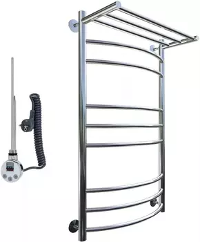 Полотенцесушитель электрический Тругор Приоритет эл ТЭН 3 П ЛЦ2 100x60 Приоритет3/элТЭН10060П