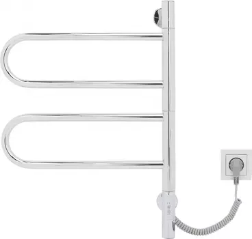 Полотенцесушитель электрический Vincea VTD-1R1CE 44x60 хром