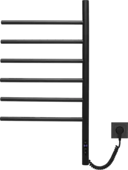 Полотенцесушитель электрический Vincea VTD-1S2CBE черный