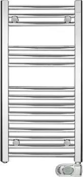 Полотенцесушитель электрический Zehnder Aura PBECZ-080-040/MQ CR 80x40 хром