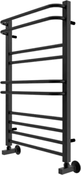 Полотенцесушитель водяной Акватек Бетта П10 50x80 черный муар AQ KRC1080BL