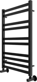 Полотенцесушитель водяной Акватек Лира П10 50x80 черный муар AQ KP1080BL