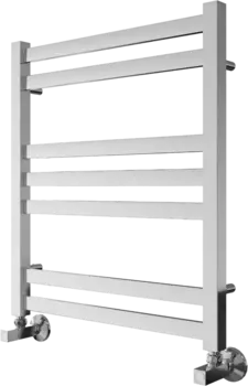 Полотенцесушитель водяной Акватек Лира П7 50x60 хром AQ KP0760CH