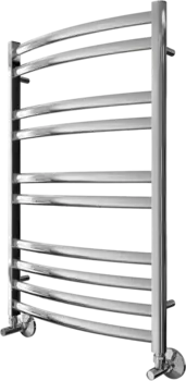 Полотенцесушитель водяной Акватек Лугано П10 50x80 хром AQ DOC1080CH