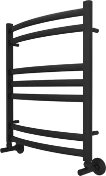 Полотенцесушитель водяной Акватек Лугано П7 50x60 черный муар AQ DOC0760BL