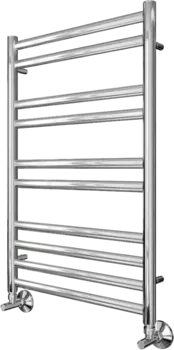 Полотенцесушитель водяной Акватек Оберон П10 50x80 хром AQ RO1080CH