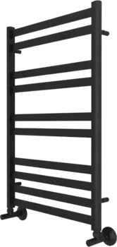 Полотенцесушитель водяной Акватек Сириус П10 50x80 черный муар AQ DP1080BL