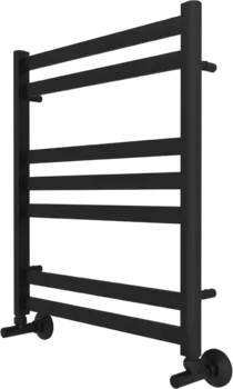 Полотенцесушитель водяной Акватек Сириус П7 50x60 черный муар AQ DP0760BL