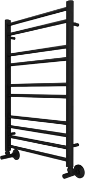 Полотенцесушитель водяной Акватек Вега П10 50x80 черный муар AQ DR1080BL