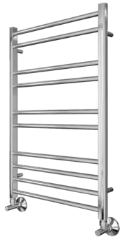 Полотенцесушитель водяной Акватек Вега П10 50x80 хром AQ DR1080CH