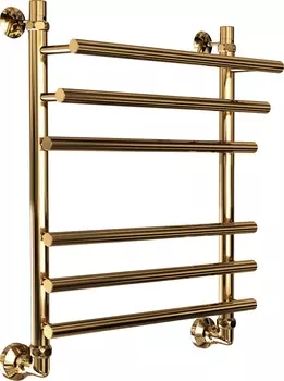 Полотенцесушитель водяной Двин F primo 60/50 1 - 3/4 - 1/2 золотой хром 870(ЗХ)