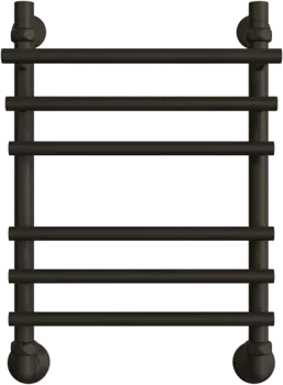 Полотенцесушитель водяной Двин F Primo 60х40, матовый черный 4627159980043
