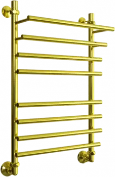 Полотенцесушитель водяной Двин F primo 80/60 1-3/4-1/2, золотой хром 4627086005925