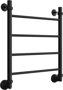Полотенцесушитель водяной Двин J 60/50 1-1/2, чёрный матовый 4627152138380