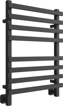 Полотенцесушитель водяной Двин N Plaza 80/50 К8 чёрный матовый хром 4657812414660