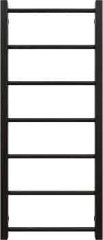 Полотенцесушитель водяной Grota Simple 100x43, RAL9005 черный матовый Simple 430x1000 N RAL 9005