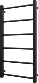 Полотенцесушитель водяной Grota Simple 80x43, RAL9005 черный матовый Simple 430x800 N RAL 9005