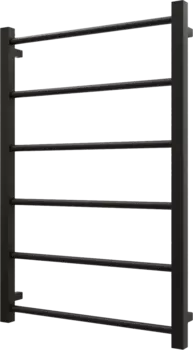 Полотенцесушитель водяной Grota Simple 80x53, RAL9005 черный матовый Simple 530x800 N RAL 9005