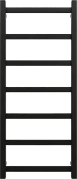 Полотенцесушитель водяной Grota Soffi 100x43, RAL9005 черный матовый Soffi 430x1000 N RAL9005