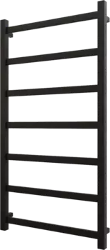 Полотенцесушитель водяной Grota Soffi 100x53, RAL9005 черный матовый Soffi 530x1000 N RAL9005