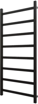 Полотенцесушитель водяной Grota Soffi 120x53, RAL9005 черный матовый Soffi 530x1200 N RAL9005