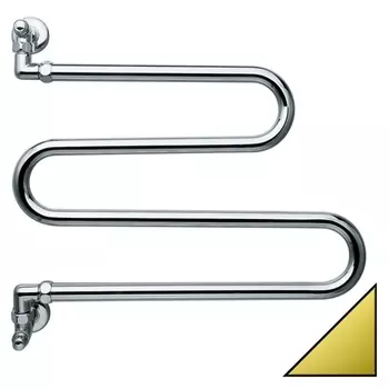 Полотенцесушитель водяной Margaroli Vento 406 золото 406GO