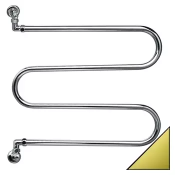 Полотенцесушитель водяной Margaroli Vento золото 400GO