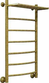 Полотенцесушитель водяной Ника Arc ЛД ВП 100/40 с полкой, бронза ЛД ВП 100/40 бронза