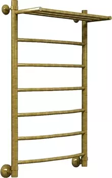 Полотенцесушитель водяной Ника Arc ЛД ВП 100/50 с полкой, бронза ЛД ВП 100/50 бронза