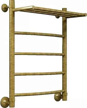 Полотенцесушитель водяной Ника Arc ЛД ВП 60/50 с полкой, бронза ЛД ВП 60/50 бронза