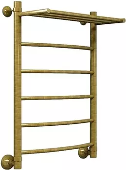 Полотенцесушитель водяной Ника Arc ЛД ВП 80/50 с полкой, бронза ЛД ВП 80/50 бронза